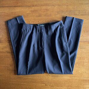 Express navy blue Ankle High Rise pants S NWT